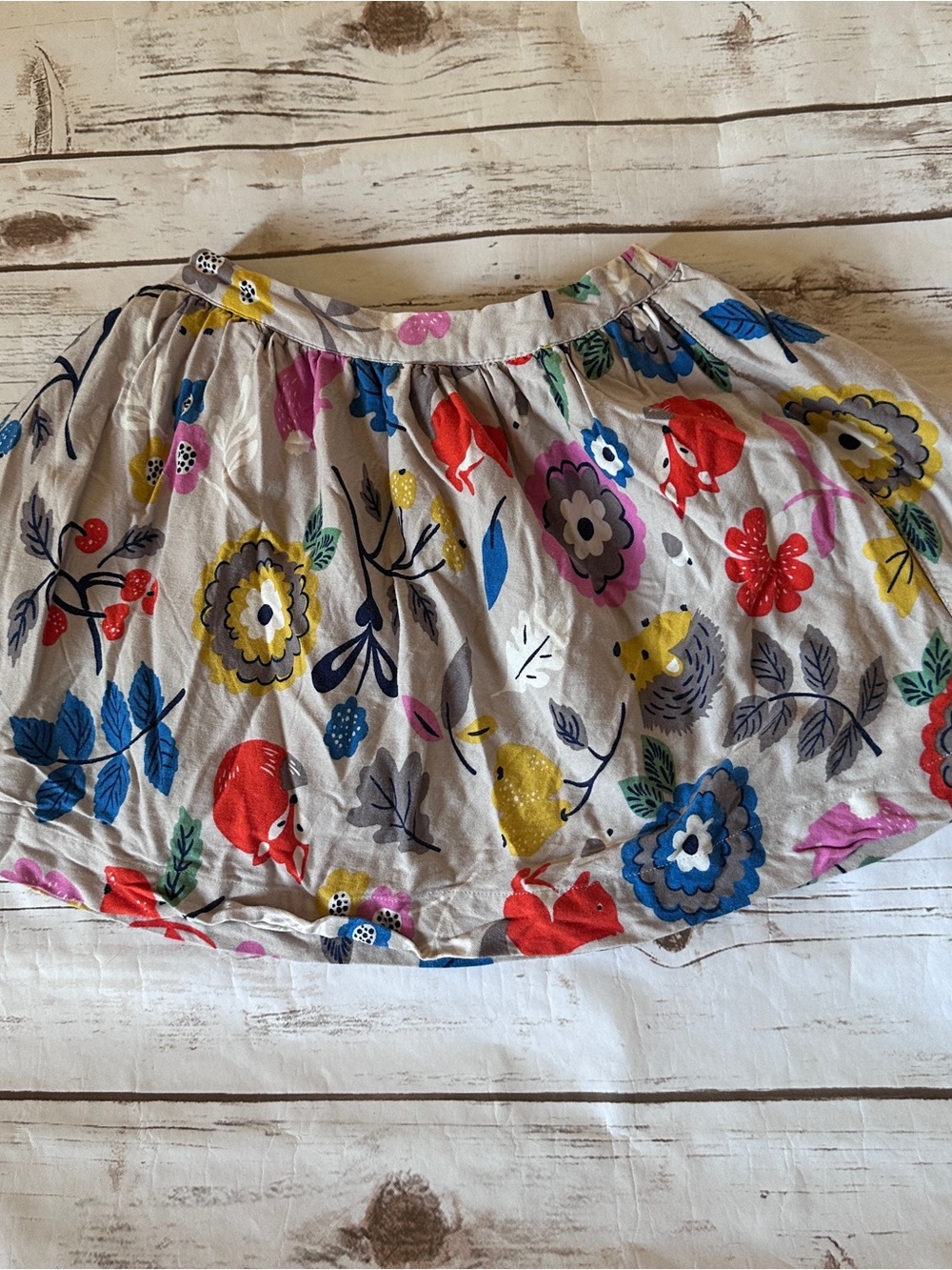 Mini Boden woodland skirt